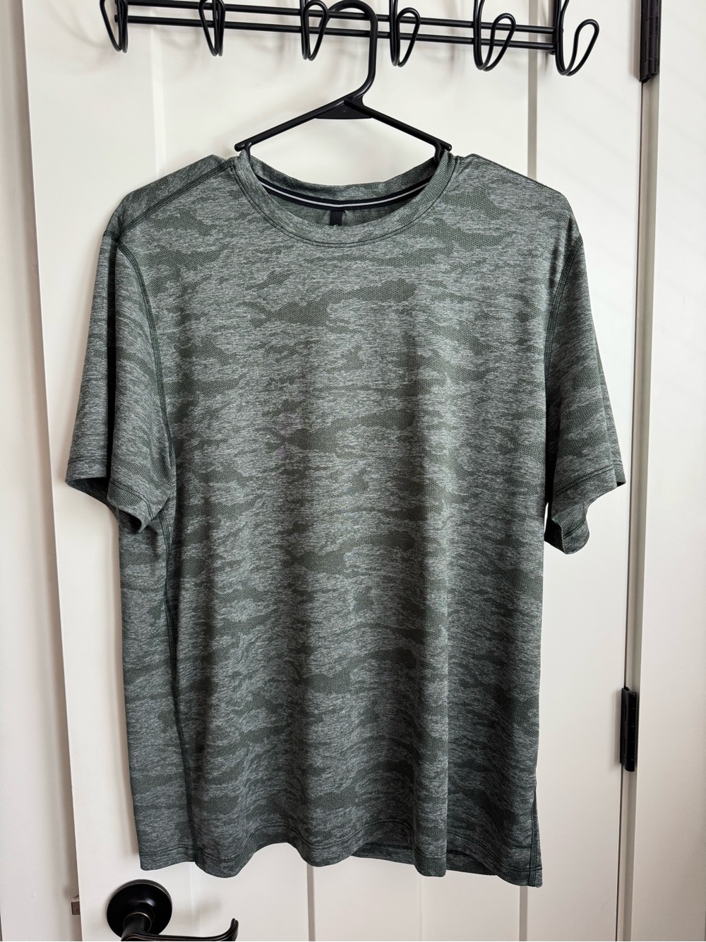 Ten Thousand Men's Heathered Olive Green Performance Tee